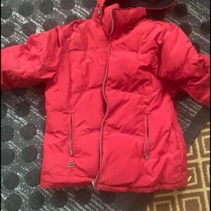 Red Puffer Jacket